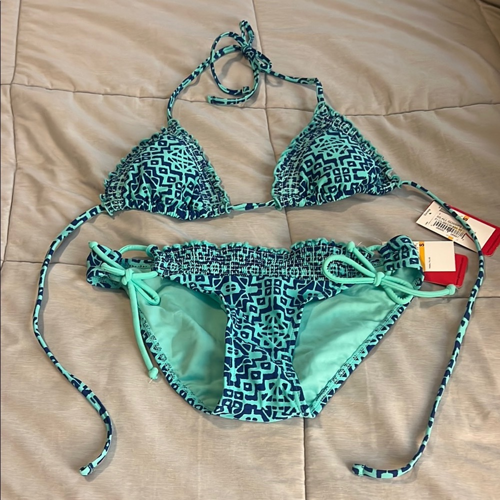 Gossip Blue Bikini Swim Set